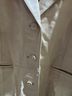 Pamela McCoy Solid Ivory Tan Leather Jacket Size 1X - photo 8