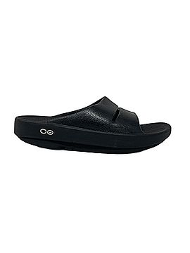 New OOFOS Women's Oomg Eezee Low Shoe Sneakers Black Size US 9