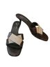 Donald J Pliner Animal Print Brown Tan Sandals Size 9 1/2 - photo 4