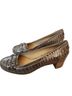 Casadei Brown Tan Flats Size 9 1/2 - photo 5