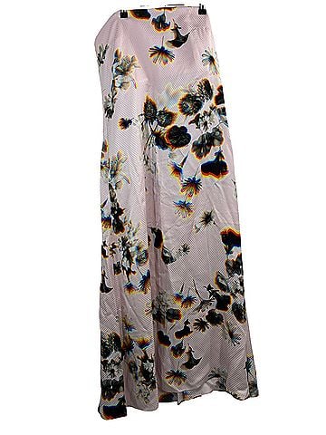 Brandon Maxwell Serena Strapless Blur Pink Kaleidoscope  Cocktail Dress (view 2)