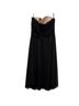 BCBGMAXAZRIA 100% Polyester 100% Nylon Floral Black Cocktail Dress Size 10 - photo 2