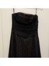 BCBGMAXAZRIA 100% Polyester 100% Nylon Floral Black Cocktail Dress Size 10 - photo 6