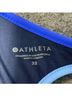 Athleta Blue Black One Piece Swimsuit Size 6 - photo 3