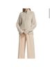 Naadam Graphic Tan Multi Color Pullover Sweater Size S - photo 3