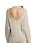 Naadam Graphic Tan Multi Color Pullover Sweater Size S - photo 6