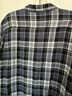 Frank & Eileen Plaid Black White Gray Long Sleeve Button-Down Shirt Size M - photo 6