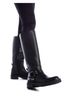 XTI Black Women's Biker Boots Size 6 - photo 5
