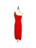 H:ours Solid Red Cocktail Dress Size XS - photo 1
