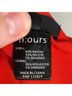 H:ours Solid Red Cocktail Dress Size XS - photo 3