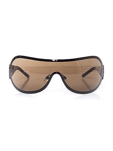Chanel Chanel embellished CC logo shield sunglasses (view 2)