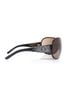 Chanel 100% Synthetic Brown Chanel embellished CC logo shield sunglasses One size - photo 3