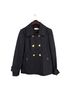 Tory Burch Blue Wool Coat Size 8 - photo 8