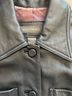 Banana Republic 100% Leather Solid Blue Leather Jacket Size M - photo 3