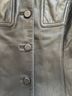 Banana Republic 100% Leather Solid Blue Leather Jacket Size M - photo 4