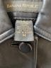 Banana Republic 100% Leather Solid Blue Leather Jacket Size M - photo 6