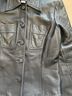 Banana Republic 100% Leather Solid Blue Leather Jacket Size M - photo 7