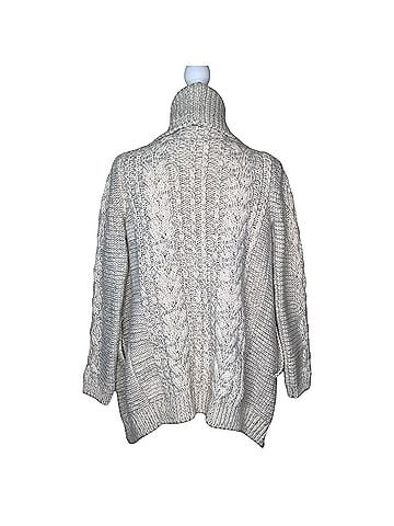 Yigal Azrouël New York Cable Knit Merino Wool Coatigan Cardigan (view 2)