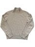Valerie Stevens Marled Solid Jacquard Brown Tan Cashmere Pullover Sweater Size S - photo 6