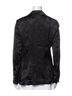 Theory 100% Viscose Floral Jacquard Damask Blue Blazer Size 6 - photo 2