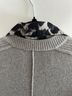 Brochu Walker Animal Print Black Tan Brown Pullover Sweater Size XS - photo 6