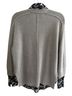 Brochu Walker Animal Print Black Tan Brown Pullover Sweater Size XS - photo 2