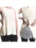 Rag & Bone Solid Ivory Sleeveless Top Size XS - photo 1