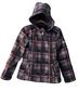 ZeroXposur 100% Polyester 100% Polyester 100% Polyester Plaid Black Gray Pink Jacket Size S - photo 1