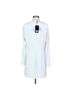 Halston Solid White Cocktail Dress Size 12 - photo 2