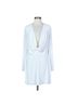 Halston Solid White Cocktail Dress Size 12 - photo 1