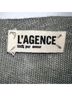 L'Agence Solid Green Gray Short Sleeve Top Size XS - photo 3