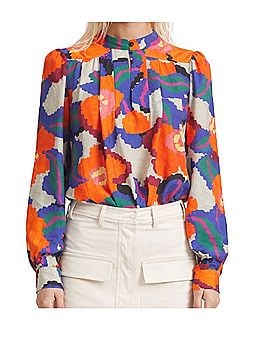 MUNTHE Long Sleeve Blouse (view 1)