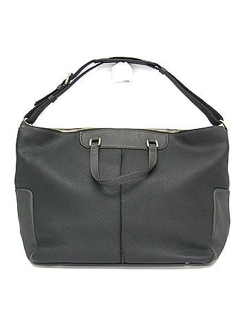 Tod's Tod's 2-way Bag Men,Women Leather Handbag,Shoulder Bag Dark Gray (view 1)