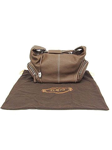 Tod's Tod's One-shoulder Bag Women's Leather Shoulder Bag Brown (view 2)