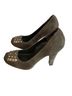 BCBG Gray Silver Heels Size 9 1/2 - photo 14