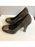 BCBG Gray Silver Heels Size 9 1/2 - photo 7