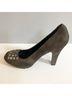 BCBG Gray Silver Heels Size 9 1/2 - photo 8