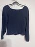 Ann Taylor LOFT Solid Blue Long Sleeve Top Size M - photo 4