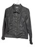 Additions by Chico's Solid Black Long Sleeve Button-Down Shirt Size L - photo 4