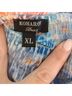 Komarov 100% Polyester Floral Blue Orange Casual Dress Size XL - photo 3