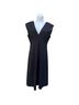 A.L.C. Solid Black Casual Dress Size 6 - photo 5