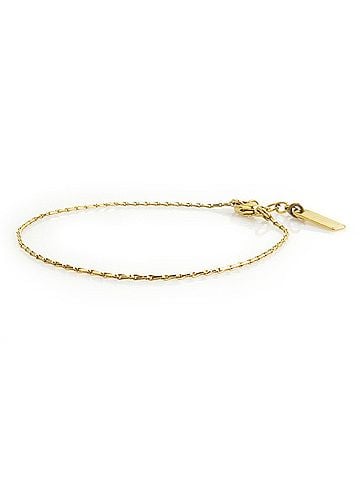Saint Laurent Saint Laurent Bracelet in Gold for Women, Free Shipping, r11031a (view 2)