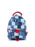 Louis Vuitton 100% Denim Blue Palm Springs Backpack Damier and Monogram Patchwork Denim Mini One size - photo 1