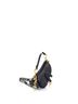 Christian Dior 100% Leather Black Saddle Handbag with Strap Leather Micro One size - photo 3