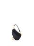 Christian Dior 100% Leather Black Saddle Handbag with Strap Leather Micro One size - photo 4