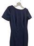 Theory Solid Blue Wool Dress Size 4 - photo 12