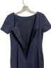 Theory Solid Blue Wool Dress Size 4 - photo 10