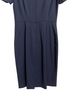 Theory Solid Blue Wool Dress Size 4 - photo 8
