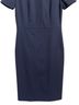 Theory Solid Blue Wool Dress Size 4 - photo 5