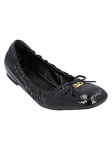 Mario Valentino Valentino Garavani VLogo Signature Ruched Slip-On Ballerina (view 1)